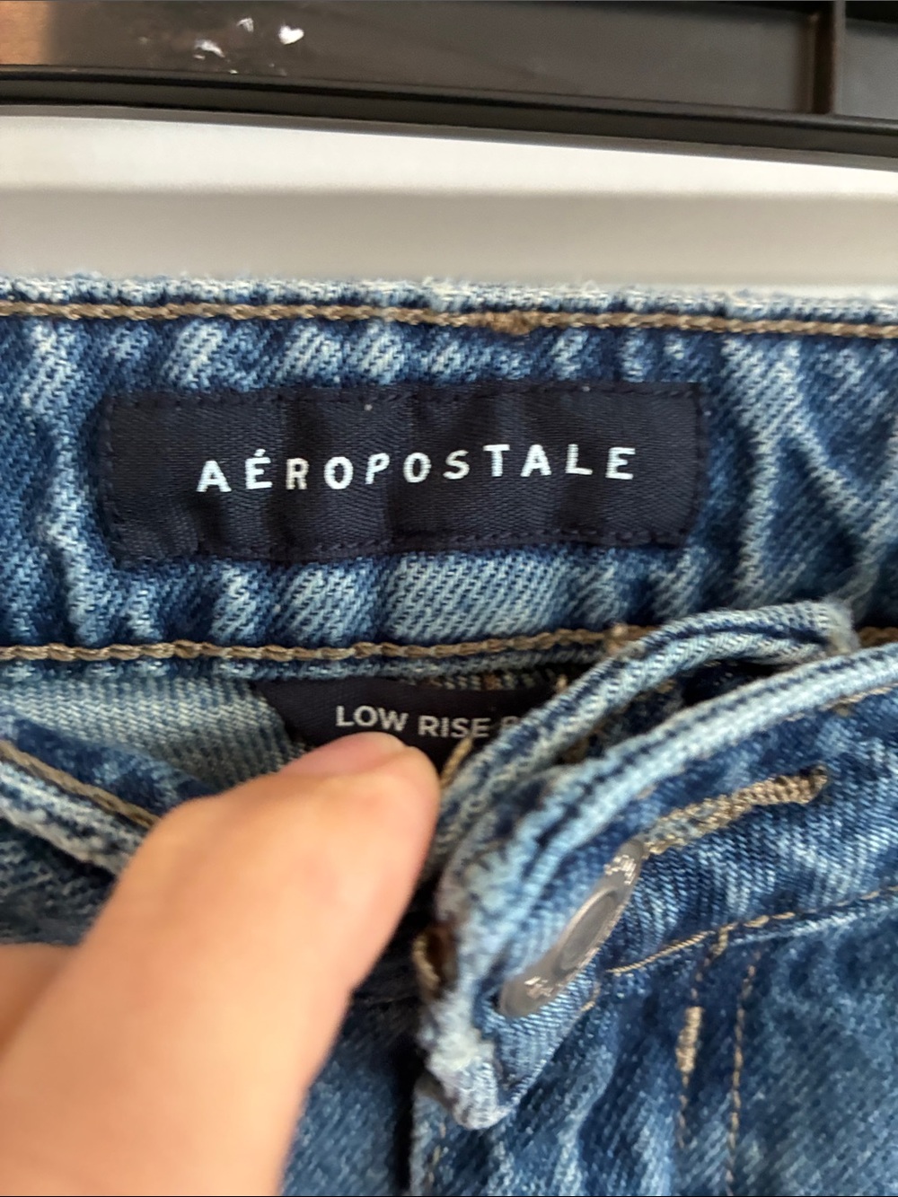 Coquette Y2K Dreamy Low Rise Baggy Aero Jeans Size 6 Oversized Styling - Picture 4 of 10